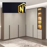 TỦ QUẦN ÁO GỖ MDF PHỦ MELAMINE MẪU 23